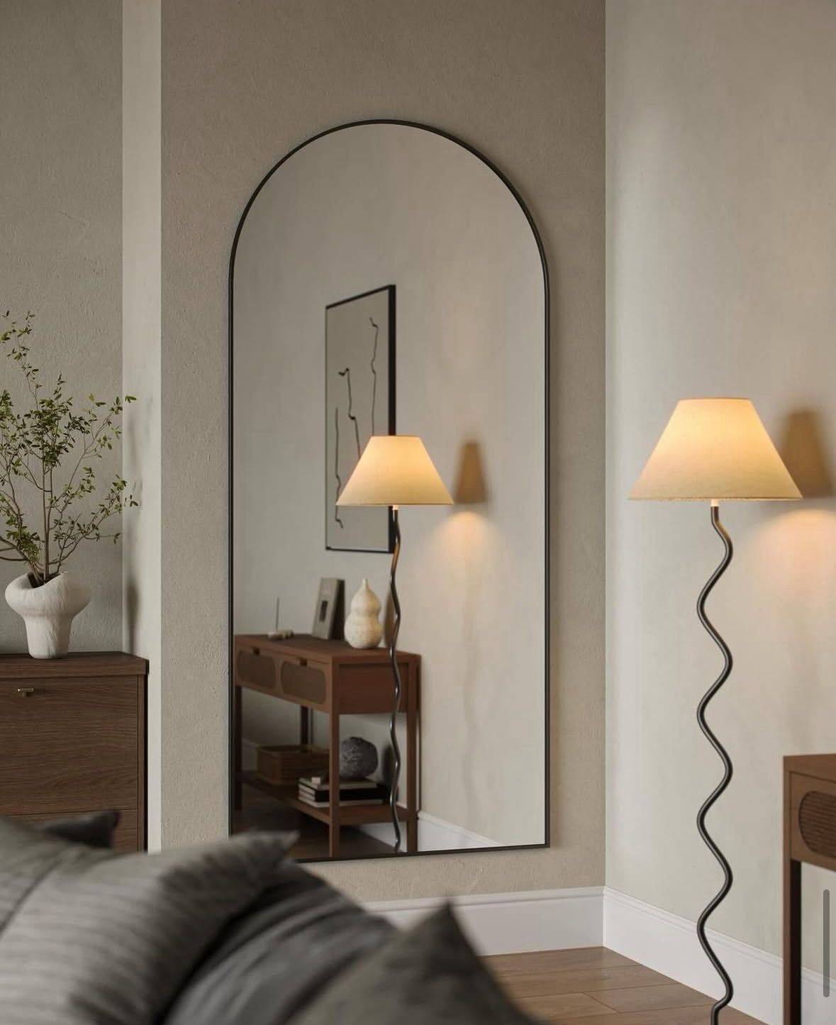 Grande Specchio verticale senza cornice 180x70